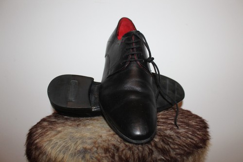 Scarpe uomo nere pelle - scarpe,