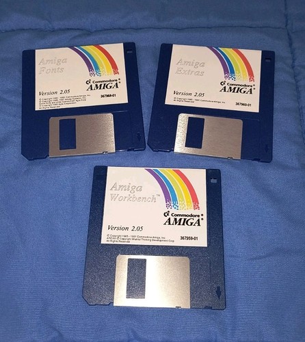 Commodore amiga floppy disk - commodore, 3