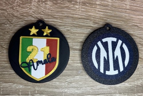 Portachiavi inter scudetto - portachiavi, 21
