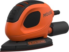 BLACK+DECKER, NUOVA LEVIGATRICE MOUSE MULTIFUNZIONE 55W con 15 Accessori. BEW230