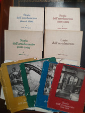 Storia dell'arredamento (3 volumi) + L'arte dell'arredamento 1951-1954