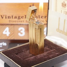 Dunhill Lighter Gold Burley