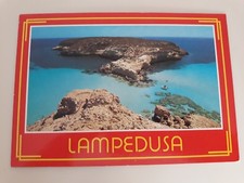 Cartolina colori LAMPEDUSA (Agrigento) – Isola dei Conigli fg Viaggiata