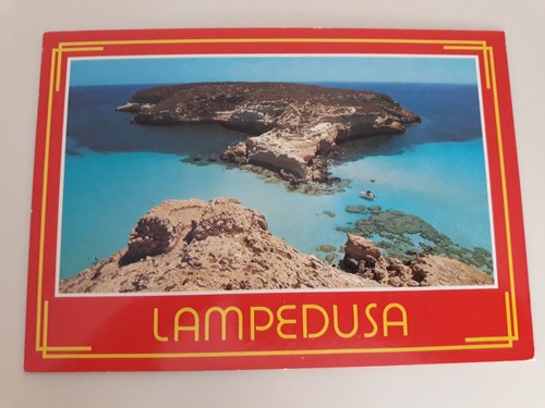 Cartolina colori lampedusa - cartolina,