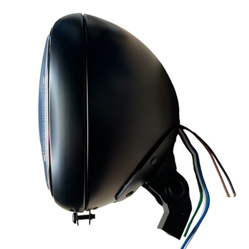 Faro moto nero opaco - faro,