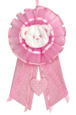 Fiocco Nascita Rosa Cuore