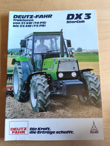 Deutz dx3 starcab prospetto - dx3,