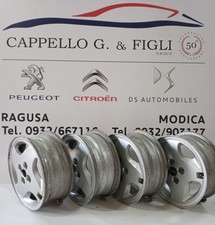 Cerchi in Lega Versione 4 Razze attacco Fiat 4 fori D 5.5J x 14 AH2 - 43