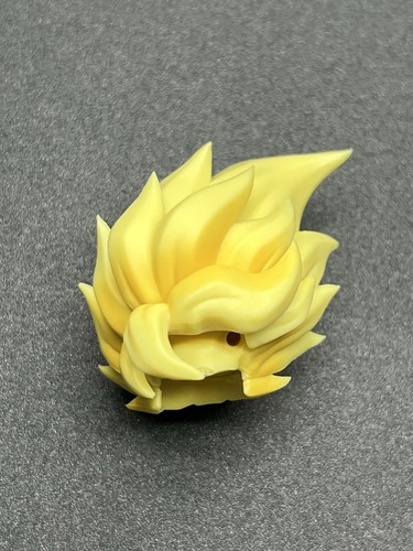 Testa capelli spazzata dal