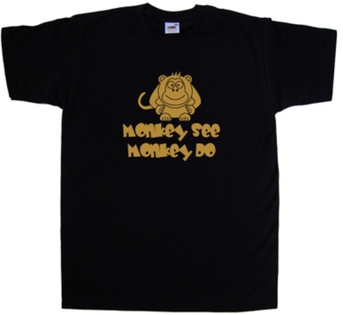 Maglietta divertente monkey - maglietta,