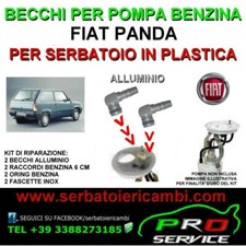 tubi riparazione becchi kit connettori pompa benzina FIAT PANDA 750 900(NO 4x4)
