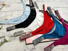 Victoria's Secret Shine Strap NUOTO STRASS PERIZOMA BIKINI FONDO