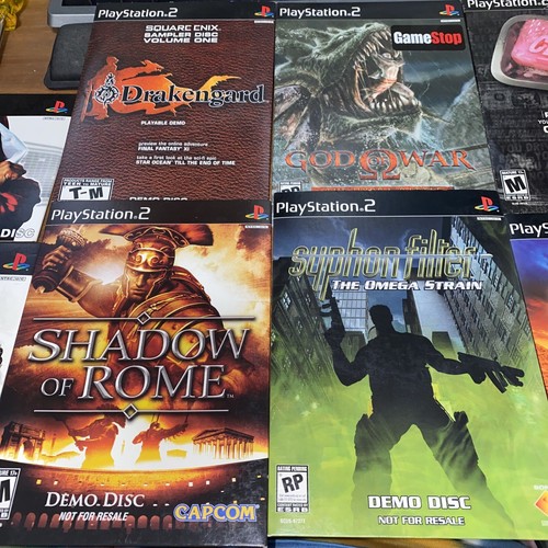 Lotto dischi demo ps2 - , completi