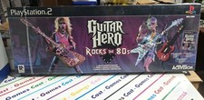 Ps2 bundle guitar - hero, rock's