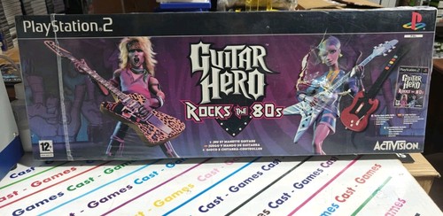 Ps2 bundle guitar hero - guitar, rock's