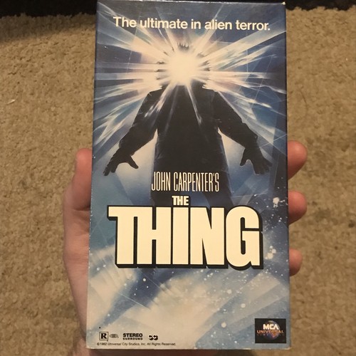 The thing vhs - vhs, good