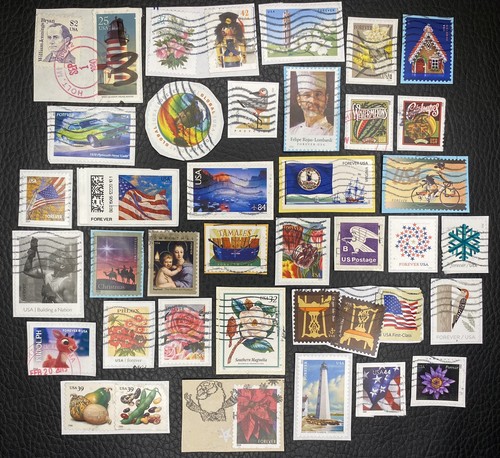 Lot timbres des - 40,