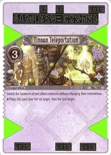Tinoan Teleportation - Set 1 - The Eye of Judgment TCG