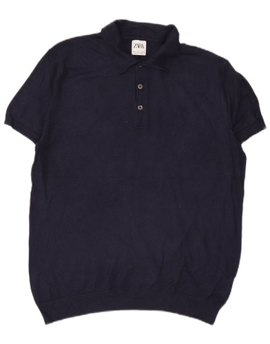 Polo uomo zara grande blu - polo,