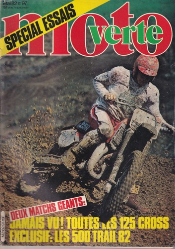 Moto verte 125 - cross, 82