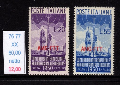 Trieste zona radiodiffusione - trieste, a