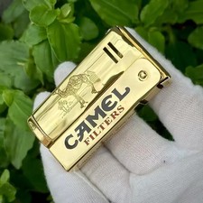 Accendino austriaco IMCO 6800 Streamline accendino cammello ottone accendini vintage regali