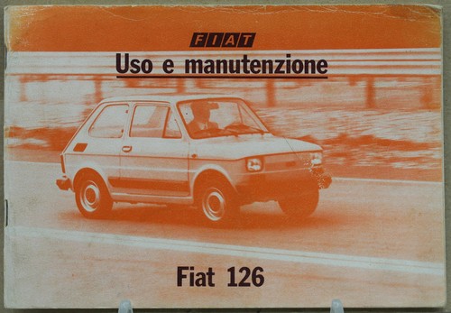 Libretto uso manutenzione - uso,