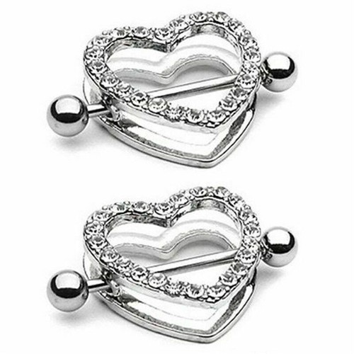 Piercing argento cuore - piercing,