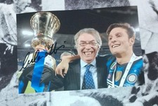 AUTOGRAFO Massimo Moratti