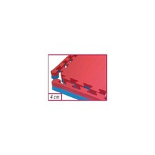 Materassine ad incastro TATAMI 100x 100x4 cm Eva paglia di riso con cornici incl