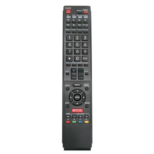 Telecomando per lcd sharp - per,