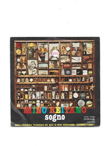 Mino reitano disco 45 giri - reitano,