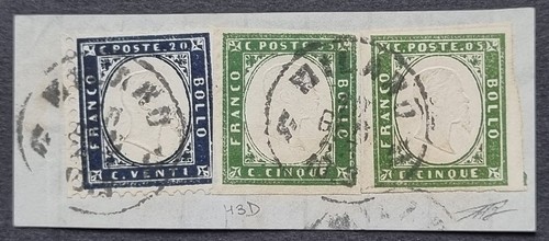 1862 mista frammento - mista, sardegna