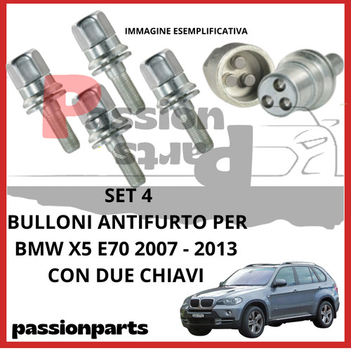 Bulloni antifurto bmw dal - antifurto,