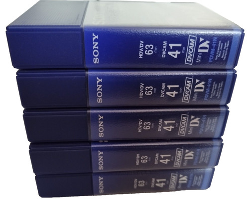 Lot cassettes vidéo - de, 5
