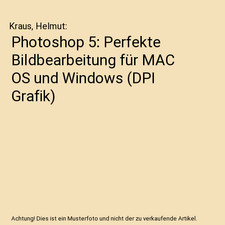 Photoshop 5: Perfekte