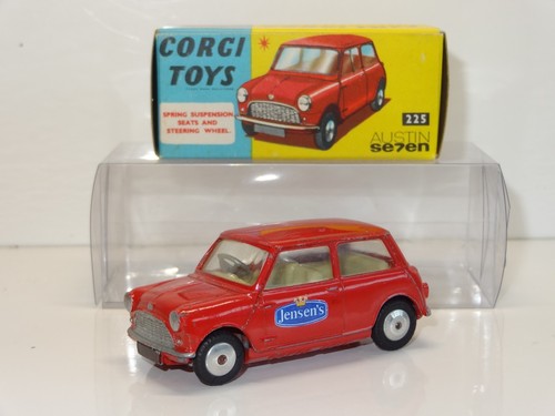 Corgi 225 austin mini - mini, seven