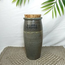 Salt Glaze 9" Tall PASTA Crock