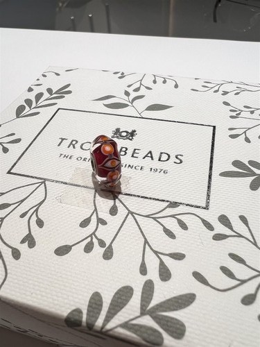 Charm trollbeads vetro - in,