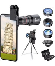Selvim Telephoto Kit Obiettivi Smartphone 3 In 1 - Compatibilità Universale