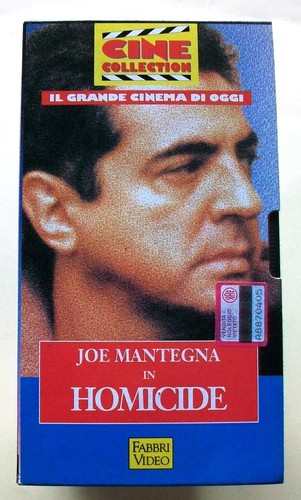 Homicide vhs cine - homicide,