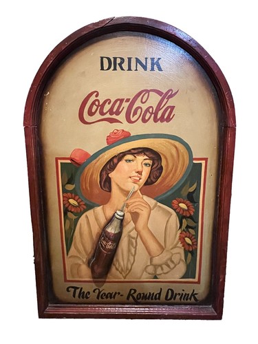 Insegna coca cola dipinta - coca,
