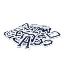 Varsity Lettera Ferro Su Toppa