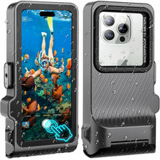 Custodia Impermeabile 7,0 Pollici per Cellulare Subacquea per Nuoto - Compatibil