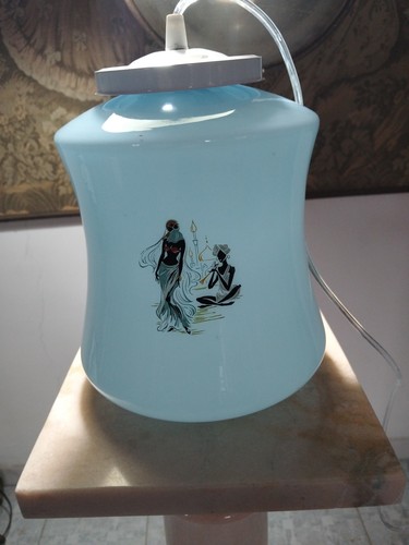 Lampadario vintage vetro - vintage,