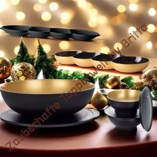 Tupperware Allegra Black Gold