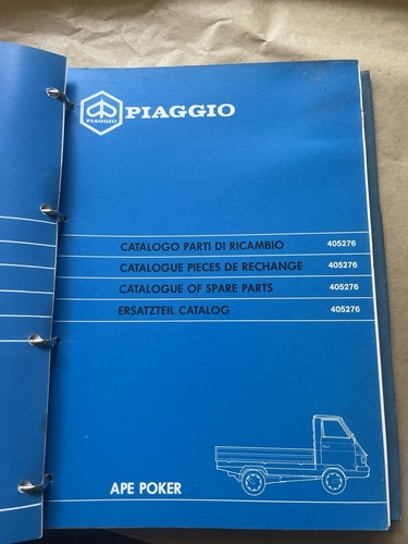 Piaggio ape poker - piaggio,