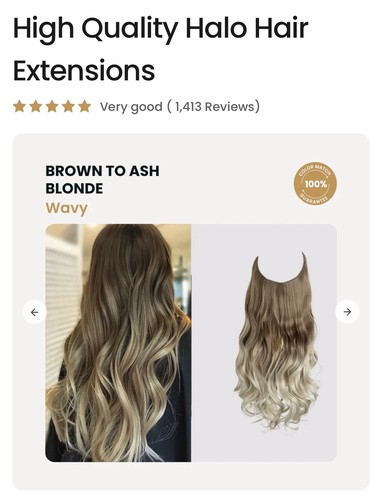 That hair halo - hair,