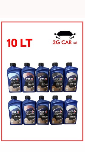 Litri olio motore 5w40 elf - litri,