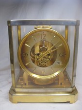 as-is 47837 orologio vintage LE COULTRE Svizzera ATMOS 15 gioielli non testato